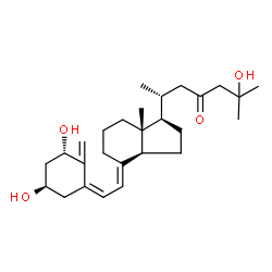 ChemSpider 2D Image | (1S,3R,5Z,7E)-1,3,25-Trihydroxy-9,10-secocholesta-5,7,10-trien-23-one | C27H42O4
