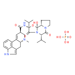 ChemSpider 2D Image | ERGOCORNINE PHOSPHATE | C31H42N5O9P