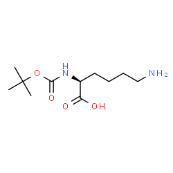 ChemSpider 2D Image | Boc-Lys-OH | C11H22N2O4