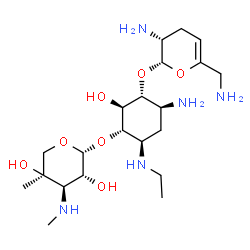 ChemSpider 2D Image | Netilmicin | C21H41N5O7