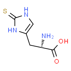 ChemSpider 2D Image | L-2-Thiolhistidine | C6H9N3O2S