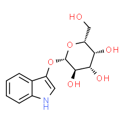ChemSpider 2D Image | Indoxyl-ß-D-galactopyranoside | C14H17NO6