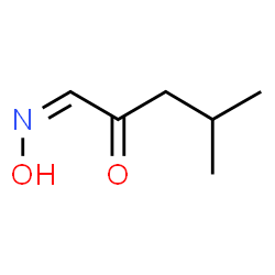ChemSpider 2D Image | 1-hydroxyimino-4-methyl-2-pentanone | C6H11NO2