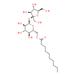 ChemSpider 2D Image | n-Decanoylsucrose | C22H40O12