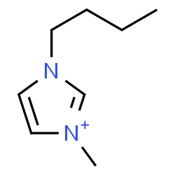 ChemSpider 2D Image | 1-butyl-3-methylimidazolium | C8H15N2