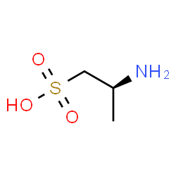 ChemSpider 2D Image | (2S)-2-Amino-1-propanesulfonic acid | C3H9NO3S