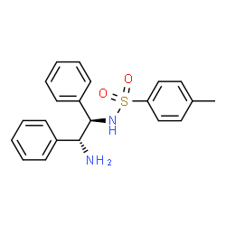 ChemSpider 2D Image | (1R,2r)-n-p-tosyl-1,2-diphenylethylenediamine | C21H22N2O2S