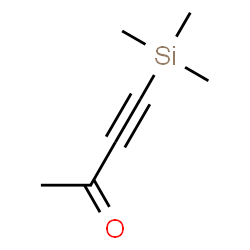 ChemSpider 2D Image | 4-(Trimethylsilyl)-3-butyn-2-one | C7H12OSi