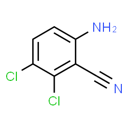 ChemSpider 2D Image | 6-Amino-2,3-dichlorobenzonitrile | C7H4Cl2N2