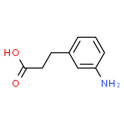 ChemSpider 2D Image | 3-(3-Aminophenyl)propanoic acid | C9H11NO2
