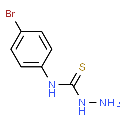 ChemSpider 2D Image | 4-(4-bromophenyl)thiosemicarbazide | C7H8BrN3S