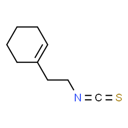 ChemSpider 2D Image | 1-(2-Isothiocyanatoethyl)cyclohexene | C9H13NS