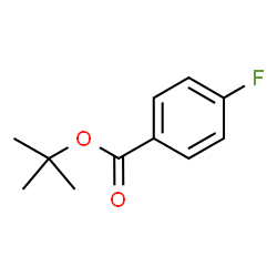 ChemSpider 2D Image | tert-butyl 4-fluorobenzoate | C11H13FO2