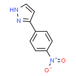 ChemSpider 2D Image | 5-(4-Nitrophenyl)pyrazole | C9H7N3O2