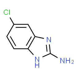 ChemSpider 2D Image | 2-Amino-5-chlorobenzimidazole | C7H6ClN3