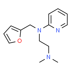 ChemSpider 2D Image | Methafurylene | C14H19N3O