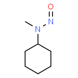 ChemSpider 2D Image | N-Methyl-N-nitrosocyclohexanamine | C7H14N2O