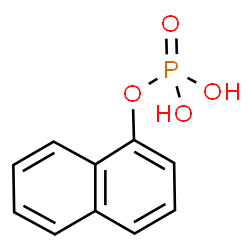 ChemSpider 2D Image | 1-Naphthyl phosphate | C10H9O4P