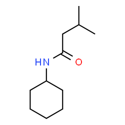 ChemSpider 2D Image | N-Cyclohexyl-3-methylbutanamide | C11H21NO