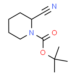 ChemSpider 2D Image | 1-Boc-piperidine-2-carbonitrile | C11H18N2O2