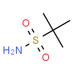 ChemSpider 2D Image | tert-Butylsulfonamide | C4H11NO2S