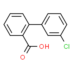 ChemSpider 2D Image | 2-(3-chlorophenyl)benzoic acid | C13H9ClO2