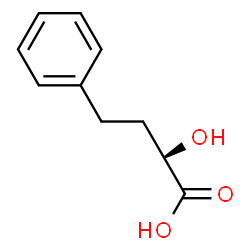 ChemSpider 2D Image | (R)-2-Hydroxy-4-phenylbutyric acid | C10H12O3