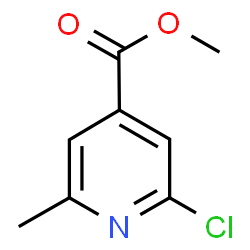 ChemSpider 2D Image | Methyl 2-chloro-6-methylisonicotinate | C8H8ClNO2