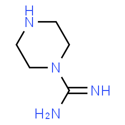 ChemSpider 2D Image | 1-Piperazinecarboximidamide | C5H12N4