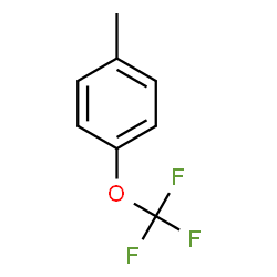 ChemSpider 2D Image | 4-Trifluoromethoxy toluene | C8H7F3O