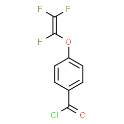 ChemSpider 2D Image | 4-[(Trifluorovinyl)oxy]benzoyl chloride | C9H4ClF3O2