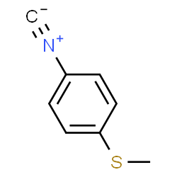ChemSpider 2D Image | 1-Isocyano-4-(methylthio)benzene | C8H7NS