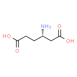 ChemSpider 2D Image | (S)-3-aminoadipic acid | C6H11NO4