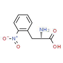 ChemSpider 2D Image | L-2-NO2-Phe-OH | C9H10N2O4