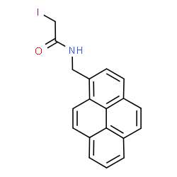 ChemSpider 2D Image | N-(1-Pyrenemethyl)iodoacetamide | C19H14INO