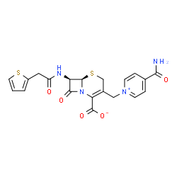 ChemSpider 2D Image | cefalonium | C20H18N4O5S2