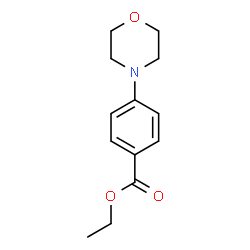 ChemSpider 2D Image | ethyl 4-morpholinobenzoate | C13H17NO3