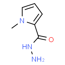 ChemSpider 2D Image | 1-Methyl-1H-pyrrole-2-carbohydrazide | C6H9N3O