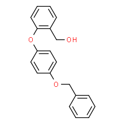 ChemSpider 2D Image | {2-[4-(Benzyloxy)phenoxy]phenyl}methanol | C20H18O3