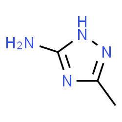 ChemSpider 2D Image | 3-methyl-1H-1,2,4-triazol-5-amine | C3H6N4