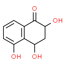 ChemSpider 2D Image | 2,4,5-Trihydroxy-1-tetralone | C10H10O4