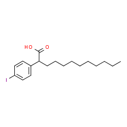 ChemSpider 2D Image | p-Iodophenyllauric acid | C18H27IO2