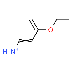 ChemSpider 2D Image | 3-Ethoxy-1,3-butadien-1-aminium | C6H12NO