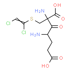 ChemSpider 2D Image | Glutamyl-S-(1,2-dichlorovinyl)cysteine | C10H14Cl2N2O5S