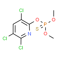 ChemSpider 2D Image | Chlorpyrifos | C7H7Cl3NO3PS