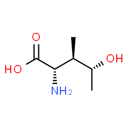 ChemSpider 2D Image | (2S,3R,4R)-2-Amino-4-hydroxy-3-methylpentanoic acid | C6H13NO3