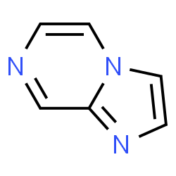 ChemSpider 2D Image | Imidazo[1,2-a]pyrazine | C6H5N3