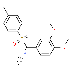 ChemSpider 2D Image | α-Tosyl-(3,4-dimethoxybenzyl)isocyanide | C17H17NO4S
