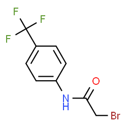 ChemSpider 2D Image | 2-Bromo-N-[4-(trifluoromethyl)phenyl]acetamide | C9H7BrF3NO