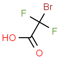 ChemSpider 2D Image | Bromodifluoroacetic acid | C2HBrF2O2